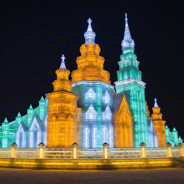 哈爾濱冰雕制作